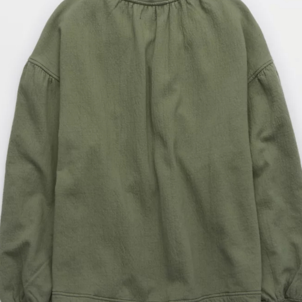 Aerie Easy Street Oversized Sweatshirt Size S - Picture 3 of 13